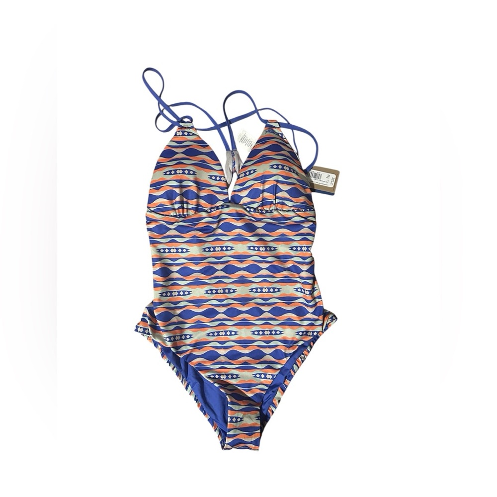 Patagonia W's Nanogrip‎ Sunset Swell Swimsuit - Recycled plastic, NWT, Size XS